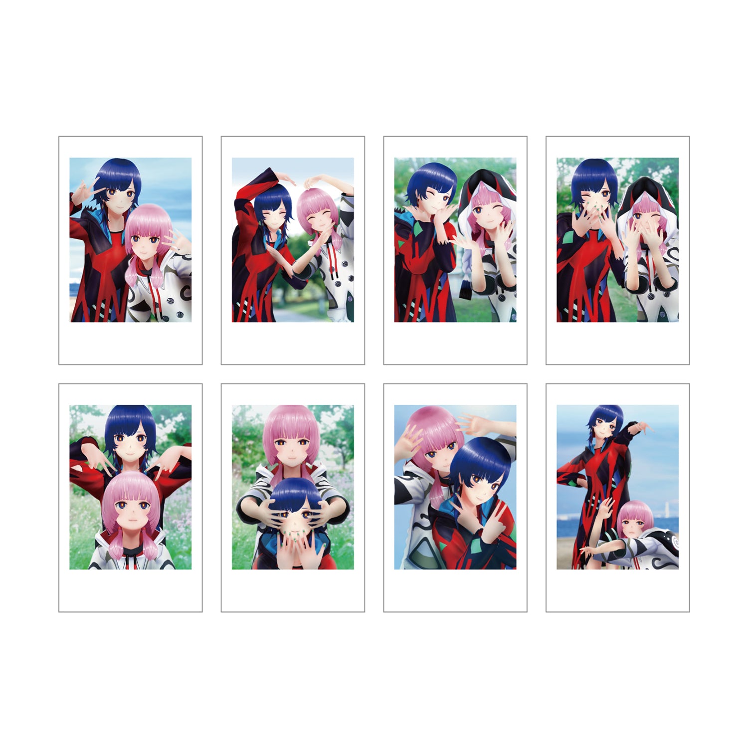 花譜×理芽】ランダムチェキ風トレカ／Singularity Live Vol.3 第二弾