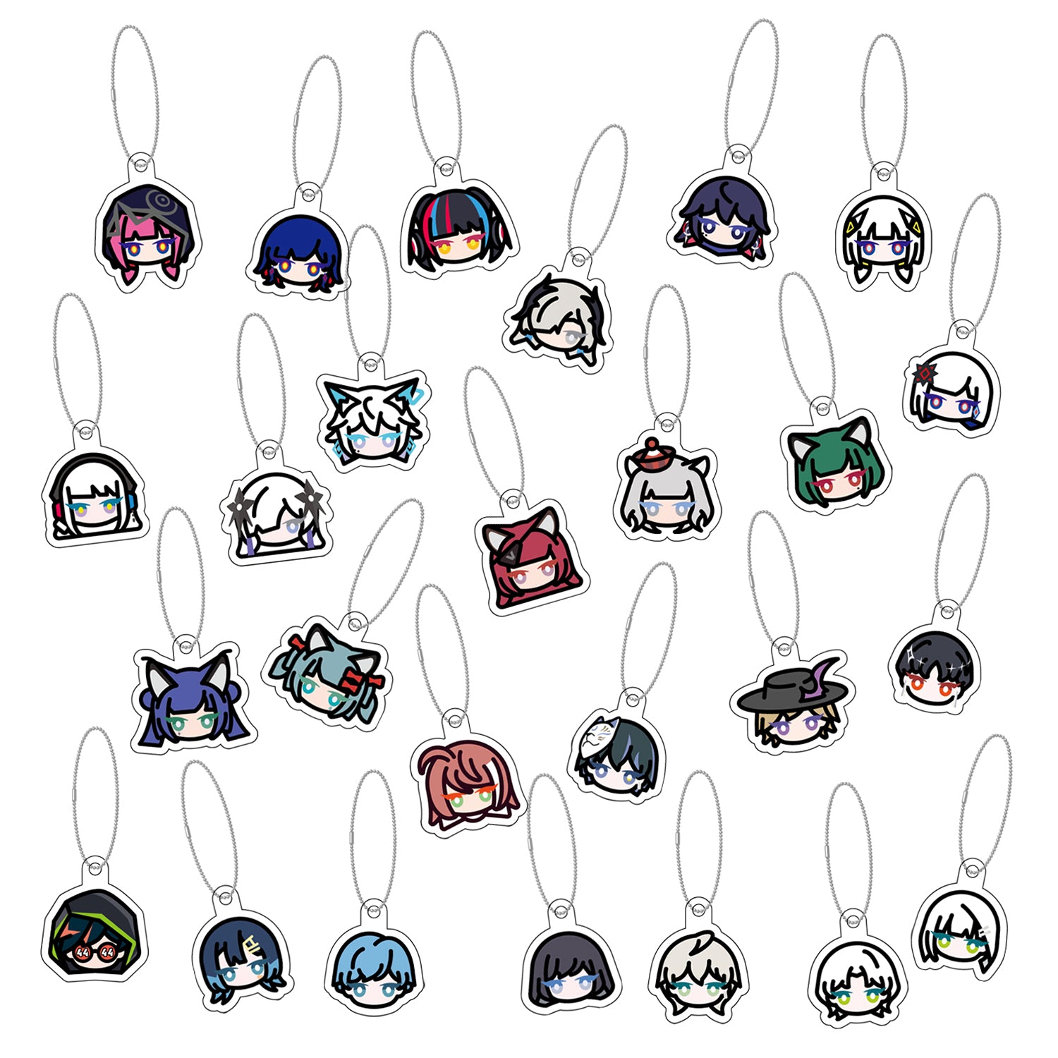 KAMITSUBAKI STUDIO】ランダムミニアクリルキーホルダー／KAMITSUBAKI