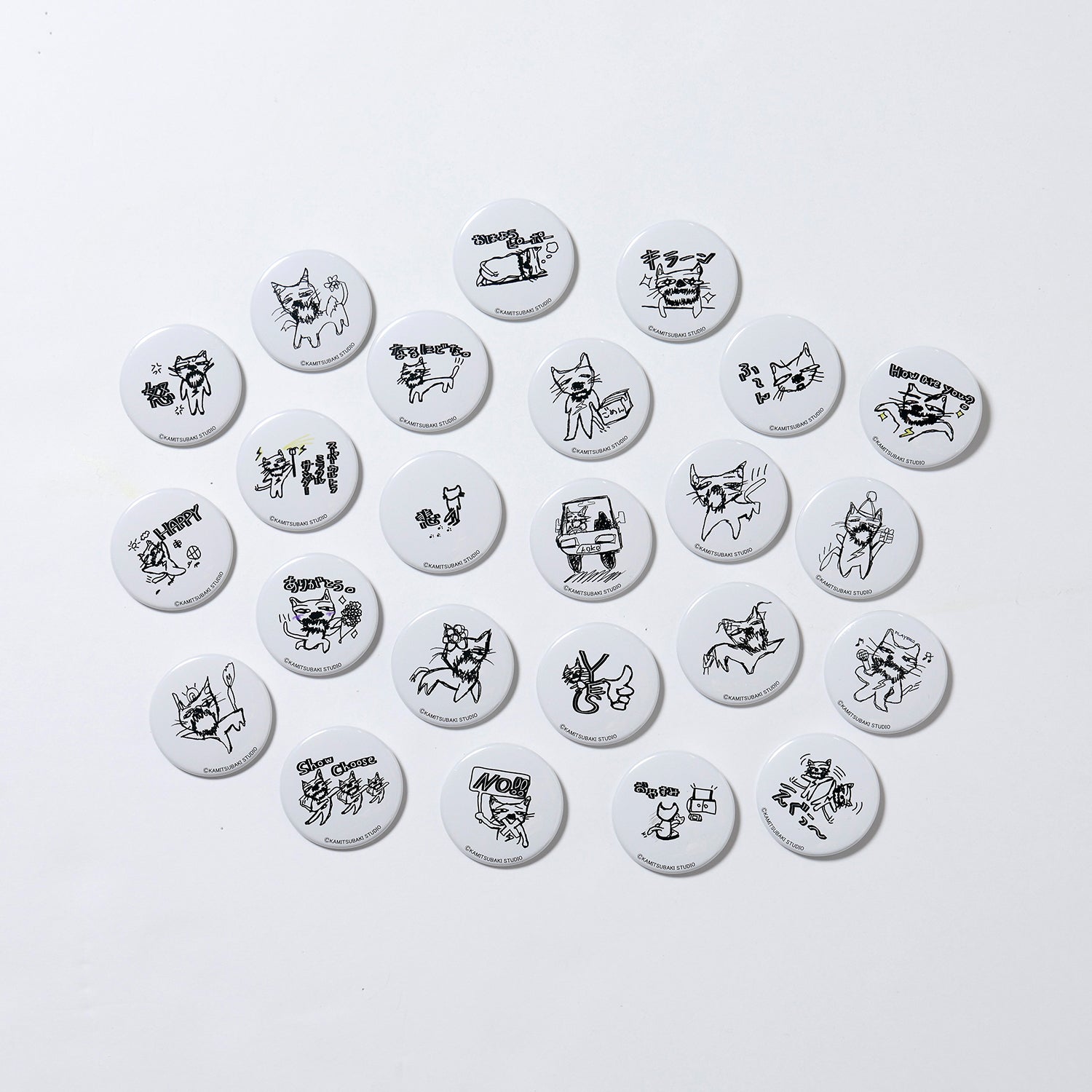 幸祜】ランダム缶バッジ全48種（幸祜＋ネ祜LINEスタンプ）／3rd ONE