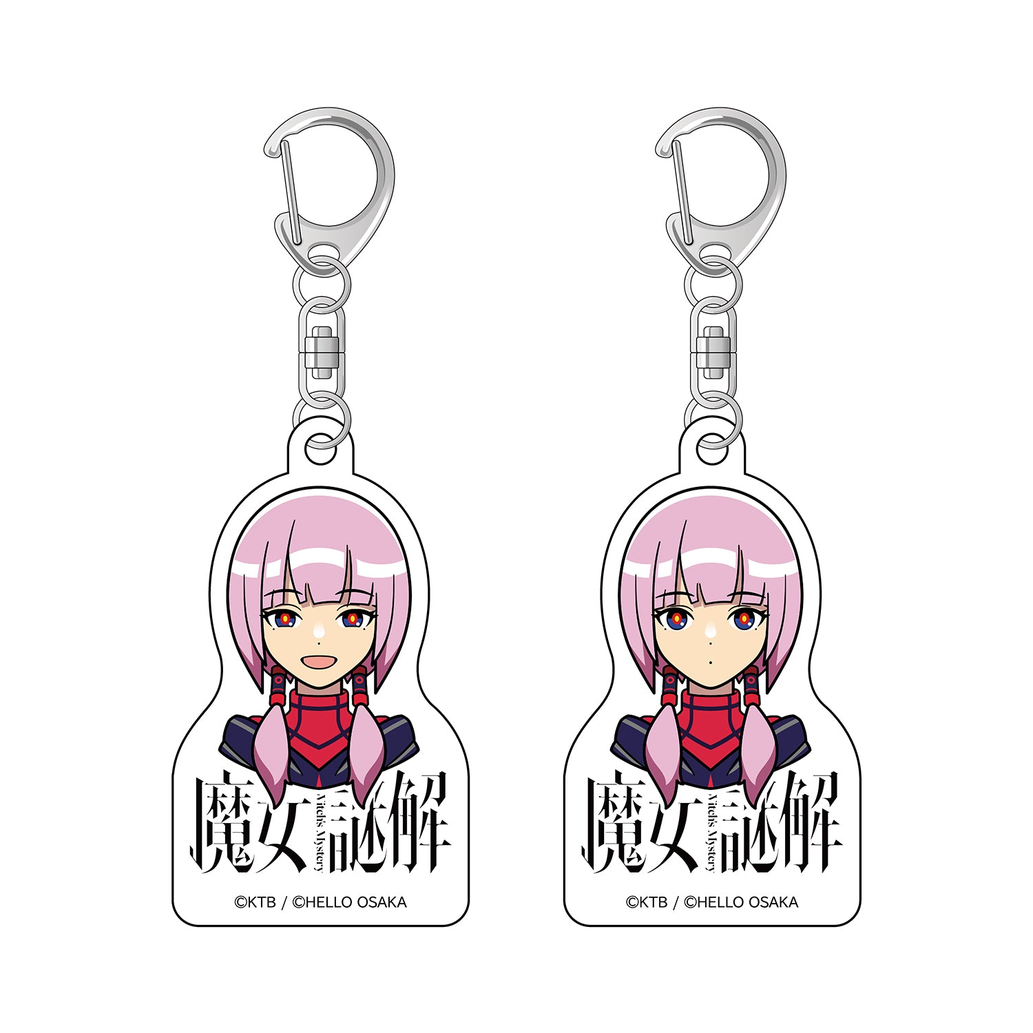 KAMITSUBAKI STUDIO×HELLO OSAKA】キーホルダー2個セット 森崎 化歩