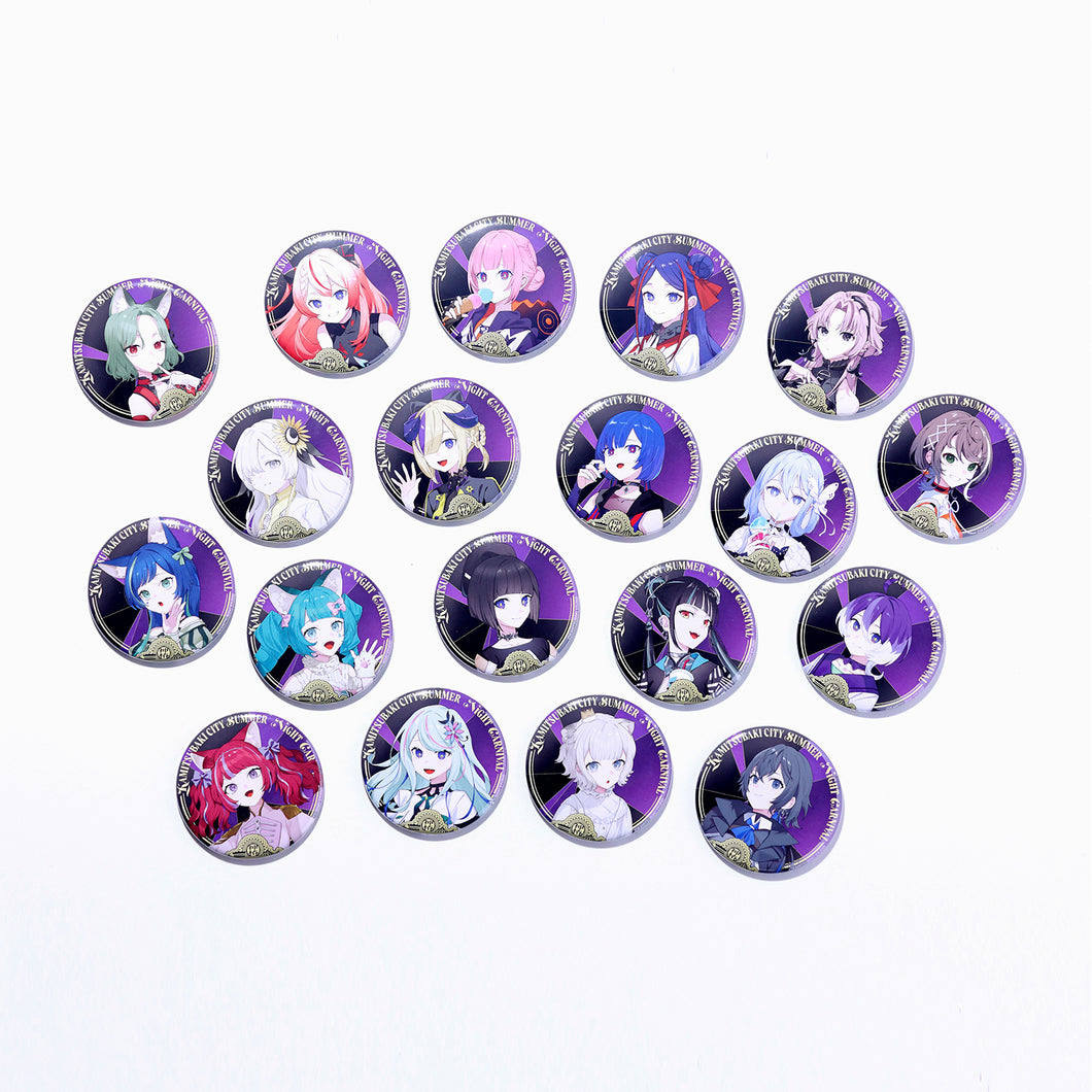 KAMITSUBAKI STUDIO】ランダム缶バッジ（全19種）／コミックマーケット
