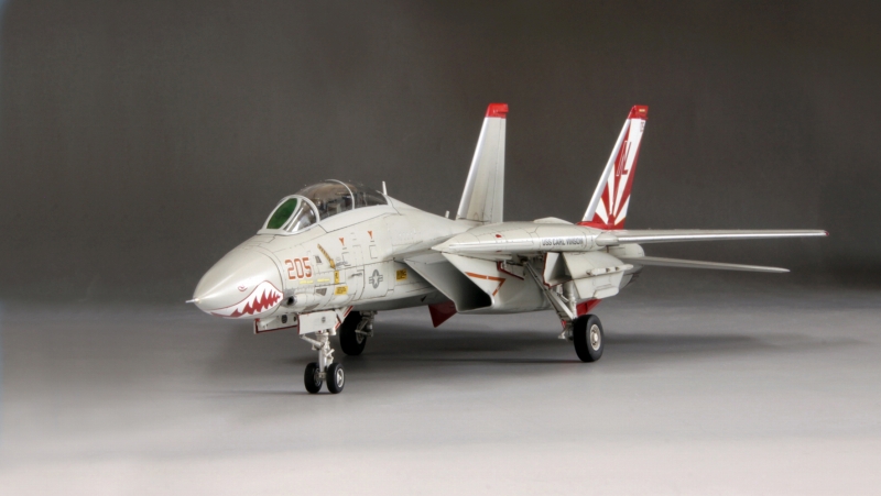 1/72アメリカ海軍F-14AトムキャットVF-84/VF-111_ファインモールド