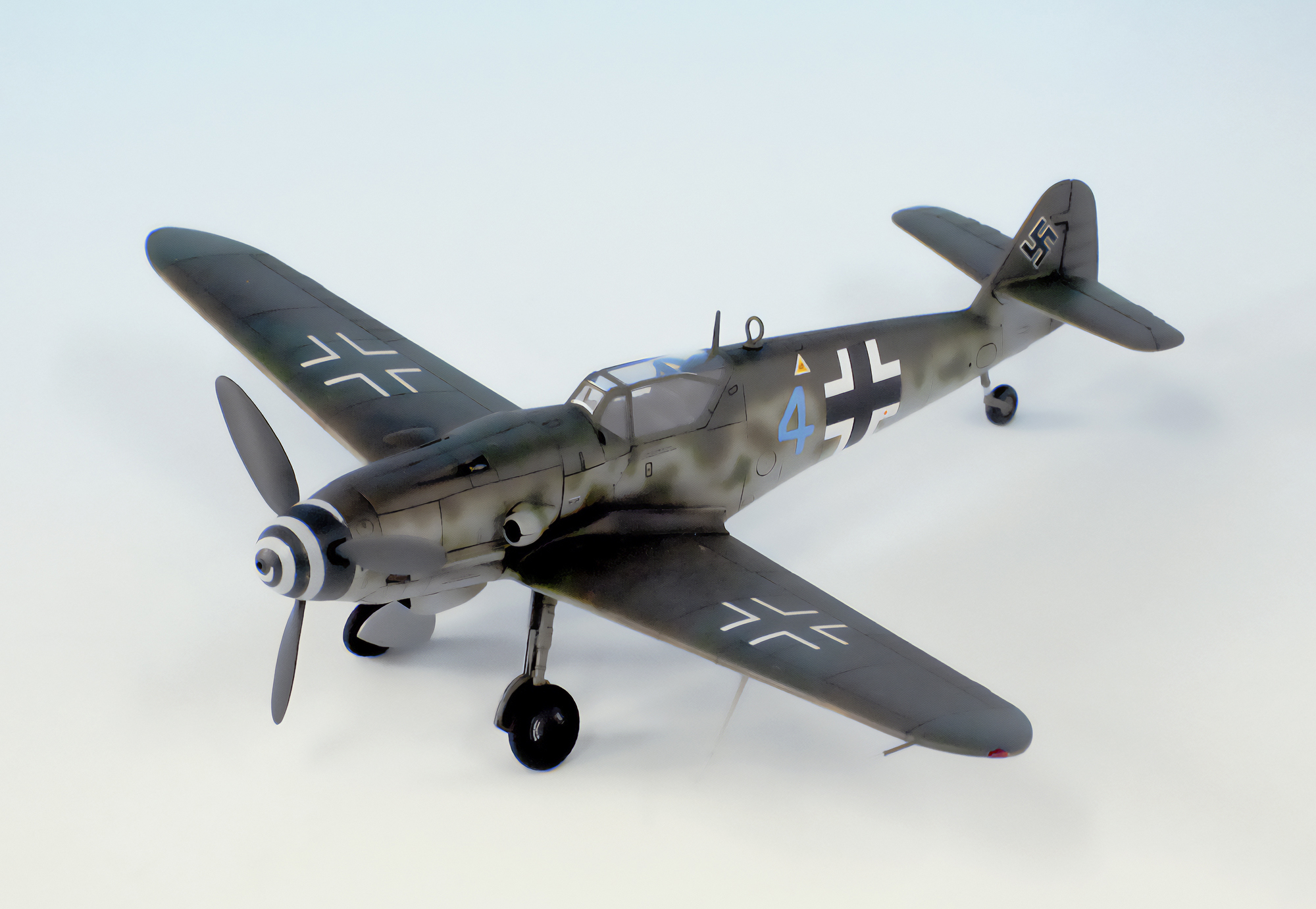 1/72メッサーシュミットBf109 G-10 “レーゲンスブルグ工場製”_