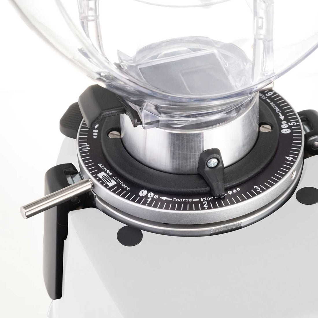 Fiorenzato F83 E PRO SENSE On Demand GBW Espresso Grinder - White