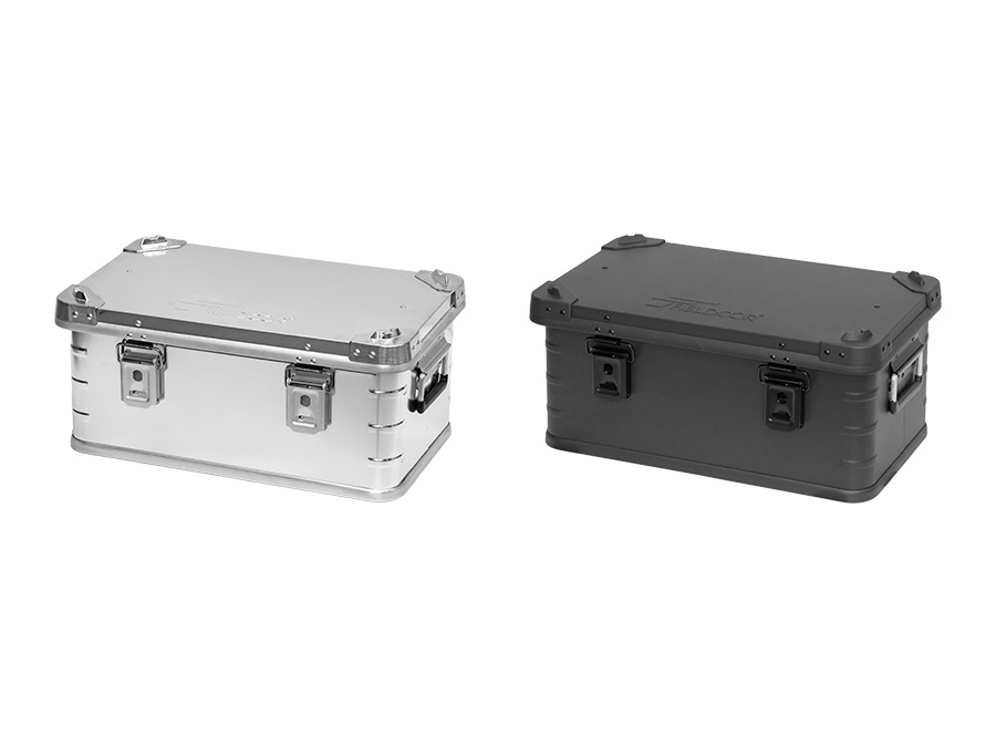 FIELDOOR（フィールドア） | アルミコンテナボックス ブラック S/M/L