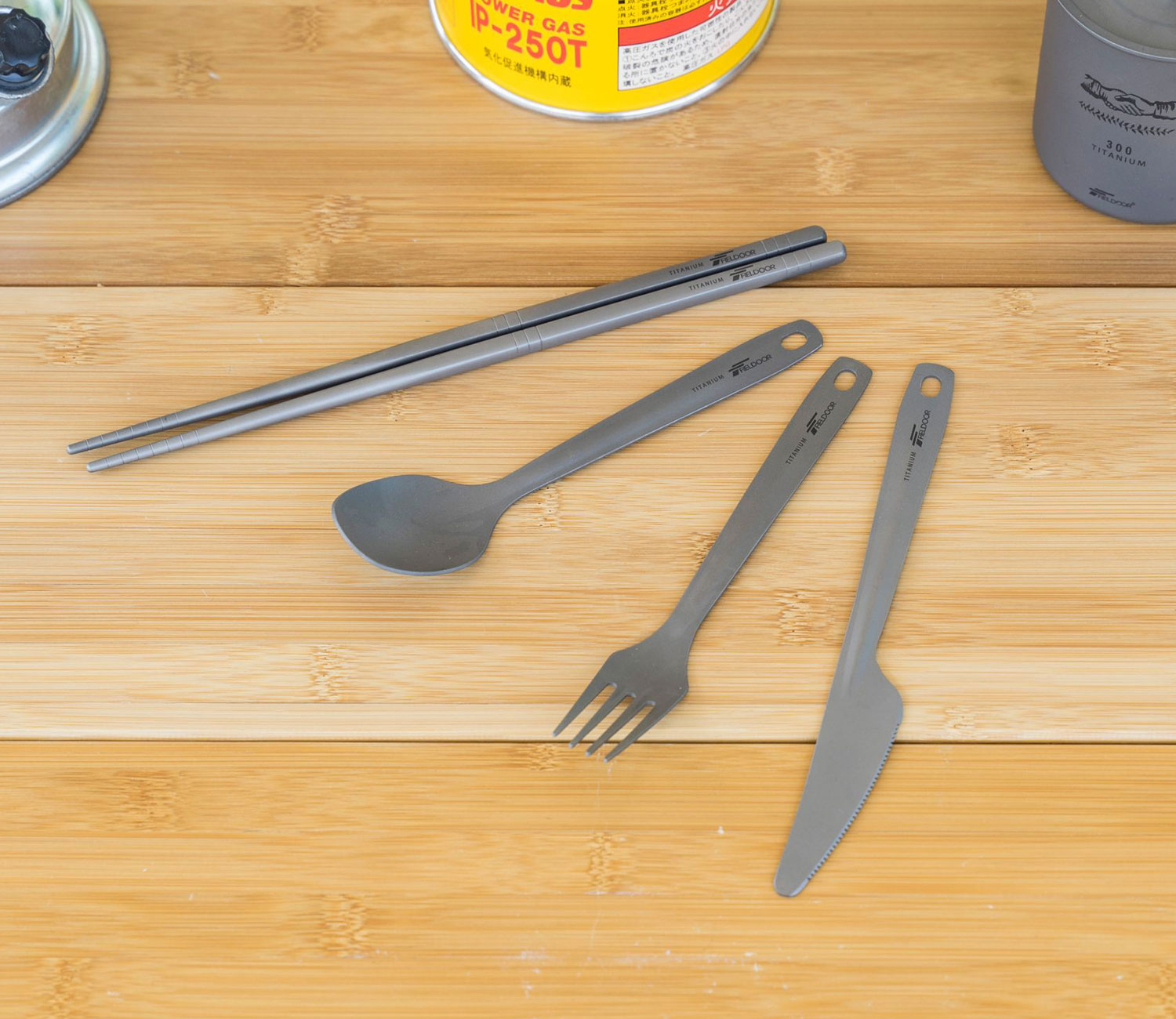 FIELDOOR（フィールドア） | チタンカトラリーセット