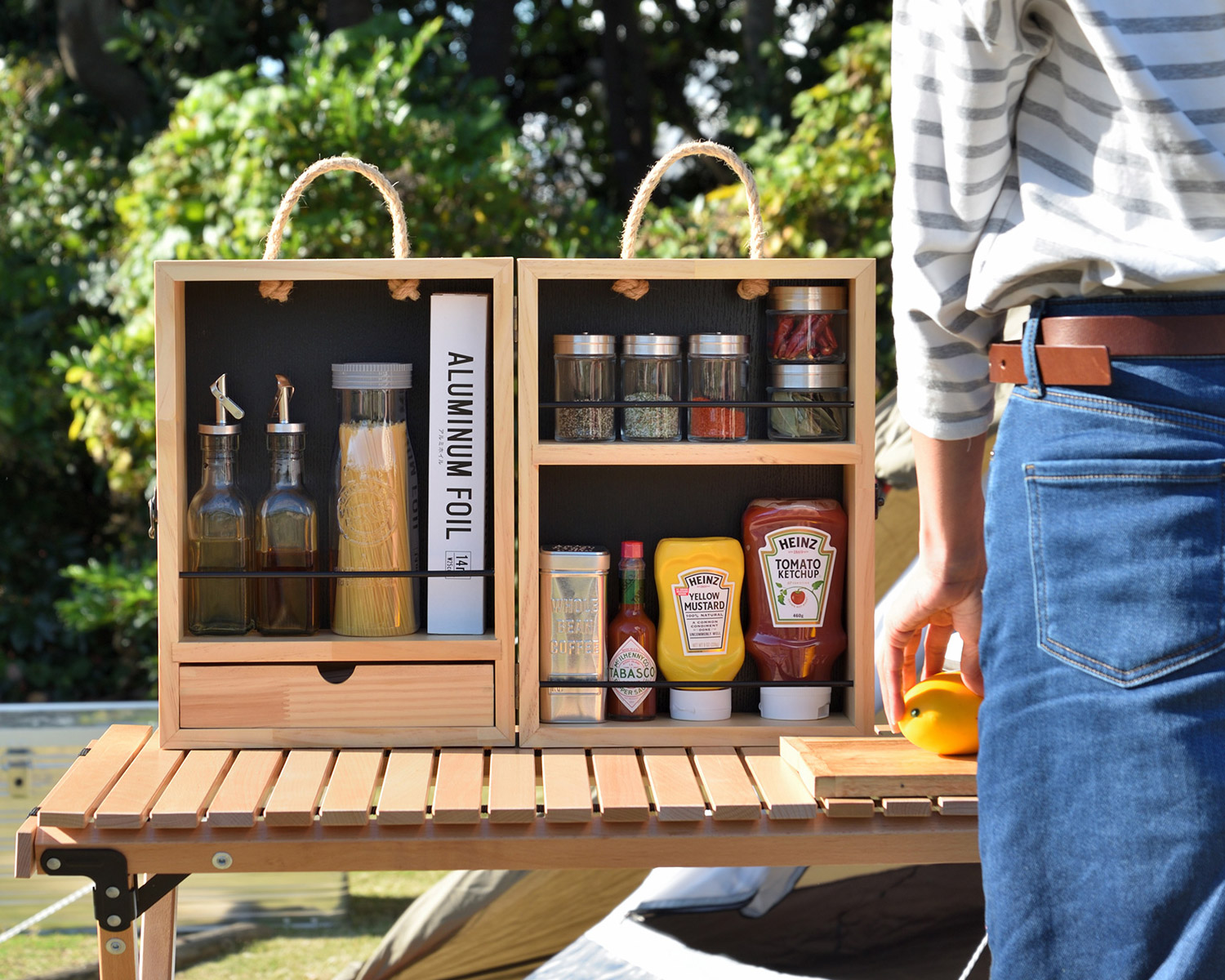 FIELDOOR（フィールドア） | 木製スパイスボックス