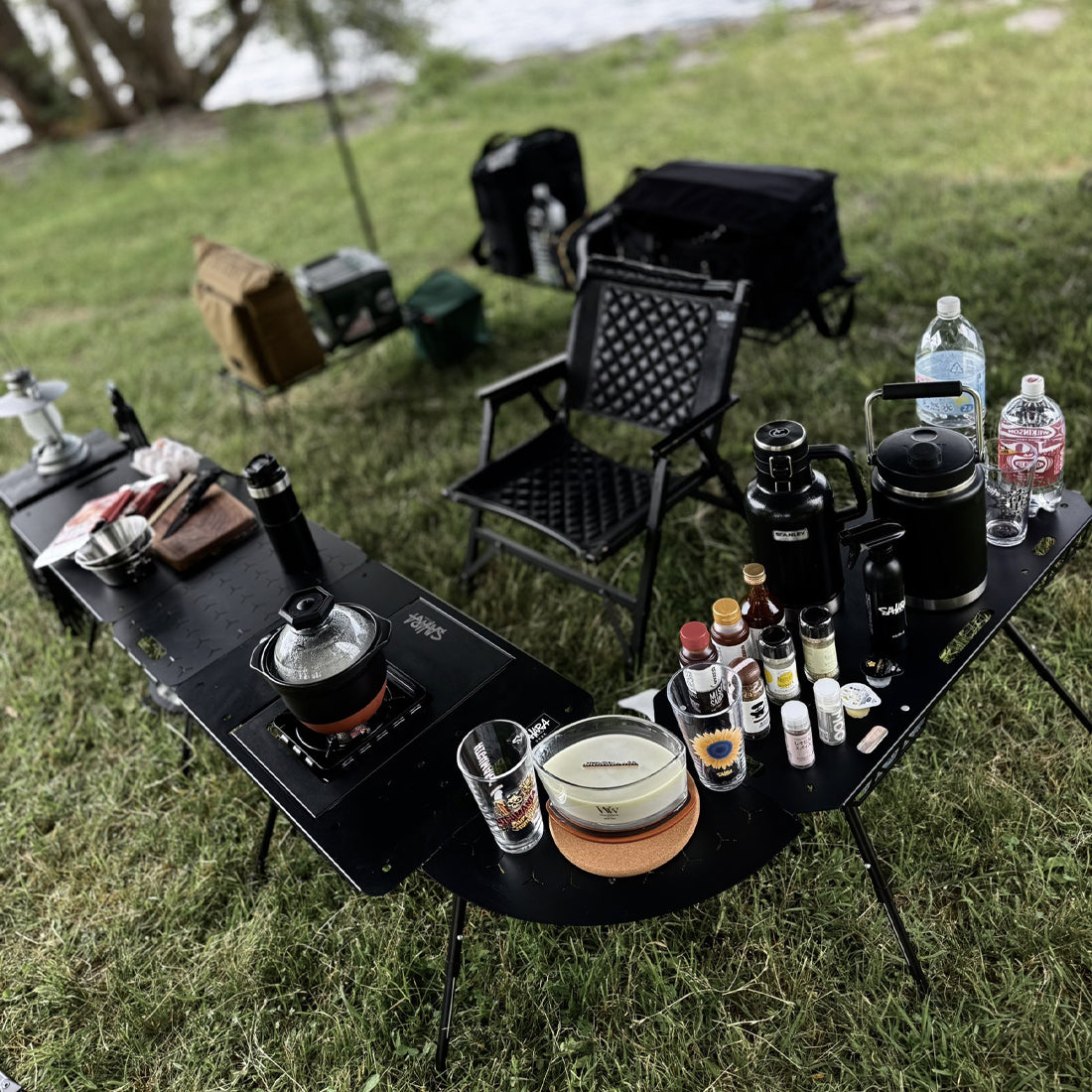 FieldSAHARA FSET001BK サイドテーブル BLACK