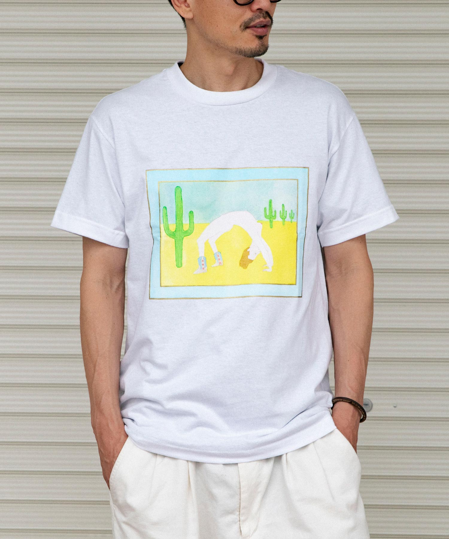 世界平和プロジェクト CREW NECK T-SHIRT(Type-7) - WACKO MARIA