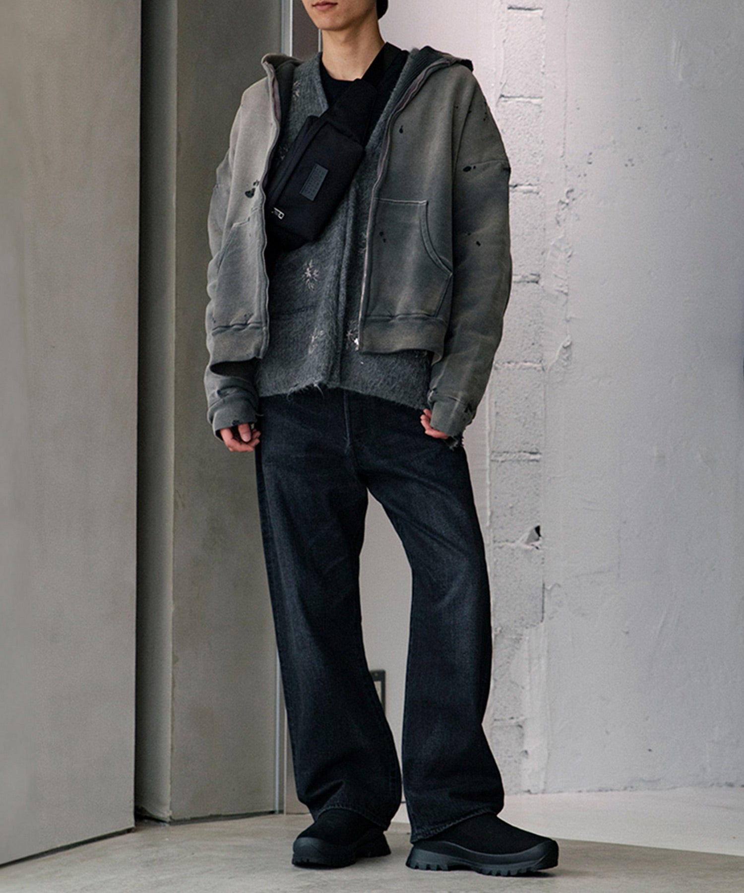 HOODIE / DBL-FC ZIP - SAINT MXXXXXX (セントマイケル) - tops