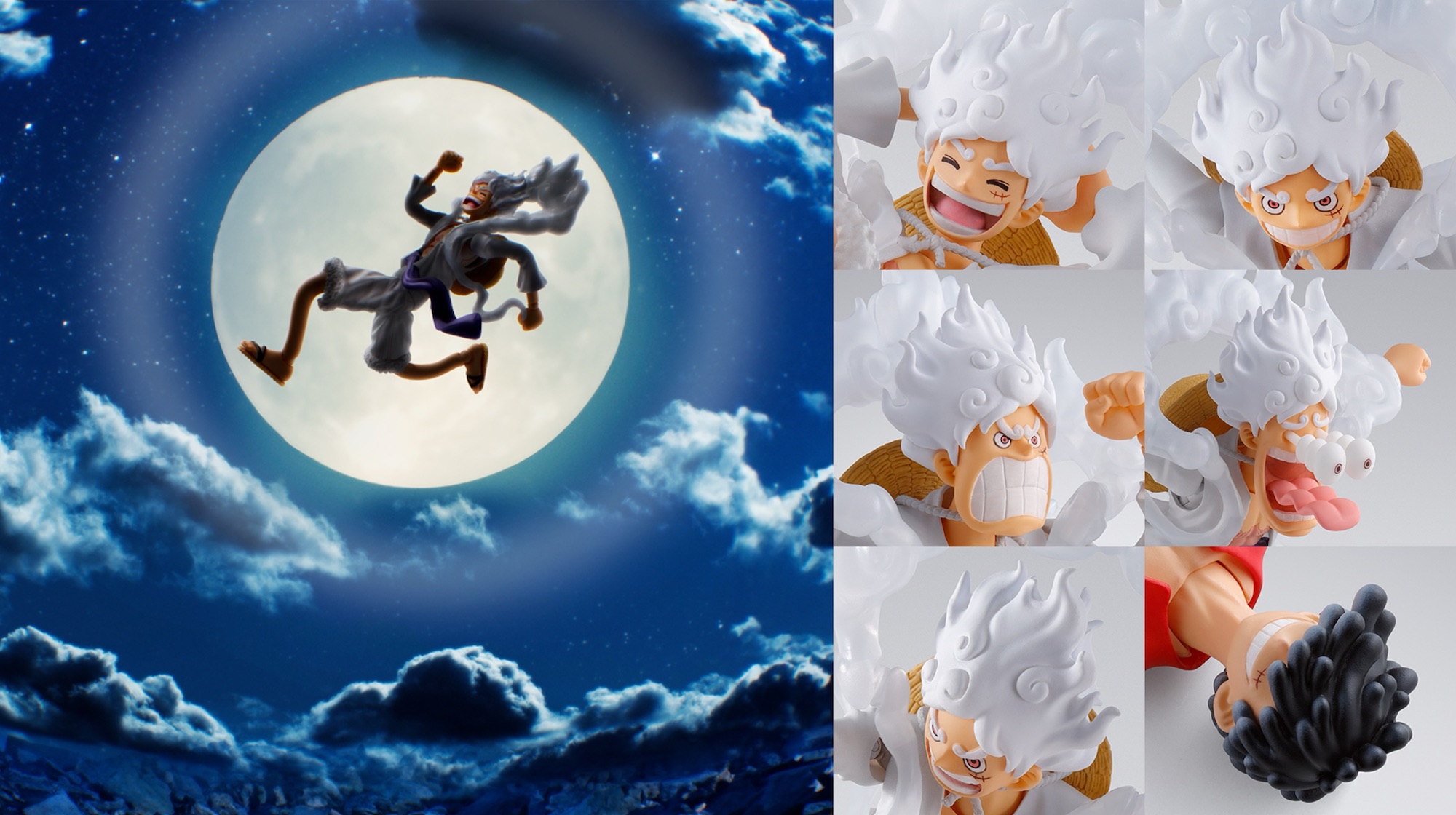 再販！『ワンピース』「S.H.Figuarts モンキー・D・ルフィ -ギア5-」が