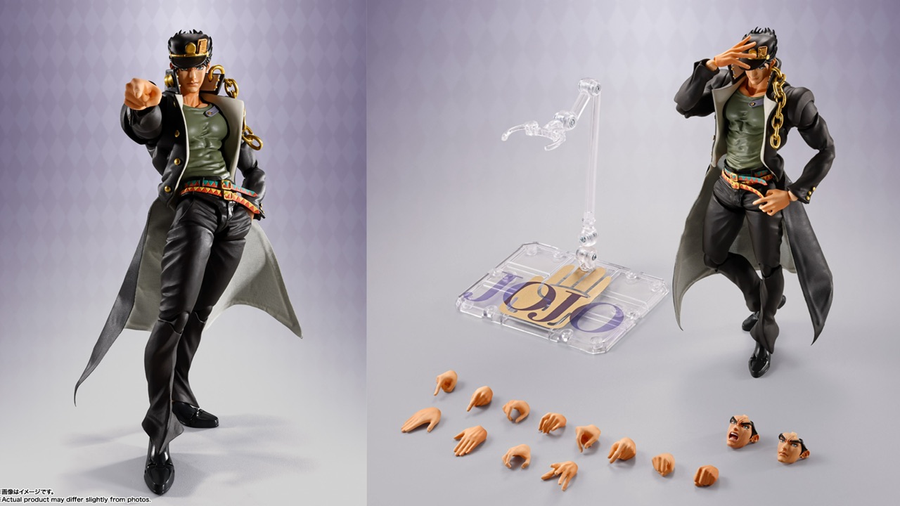 新作！「S.H.Figuarts 空条承太郎」が一般販売で予約開始｜価格11,000