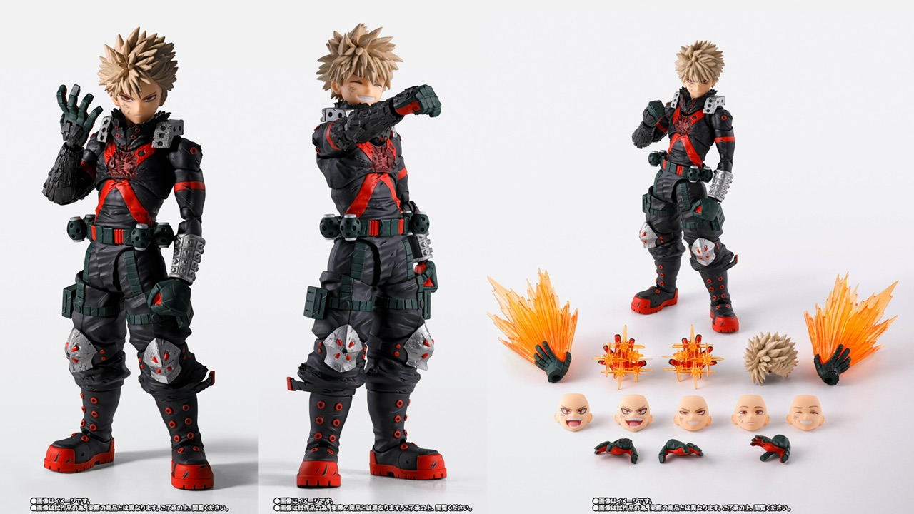 新作！「S.H.Figuarts 爆豪勝己-The Beginning-」がプレミアムバンダイ