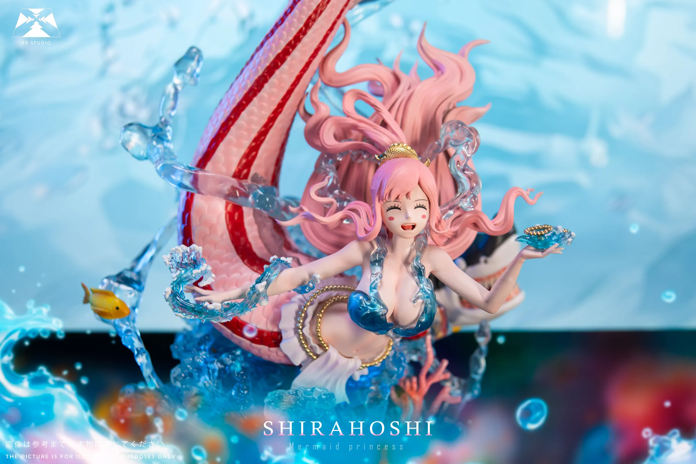1/6 & 1/4 Scale Princess Shirahoshi - ONE PIECE Resin Statue - 3X