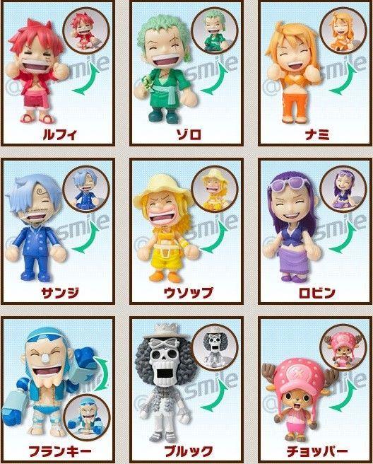 Bandai PB limited One piece Toei animation be smile irodori ver