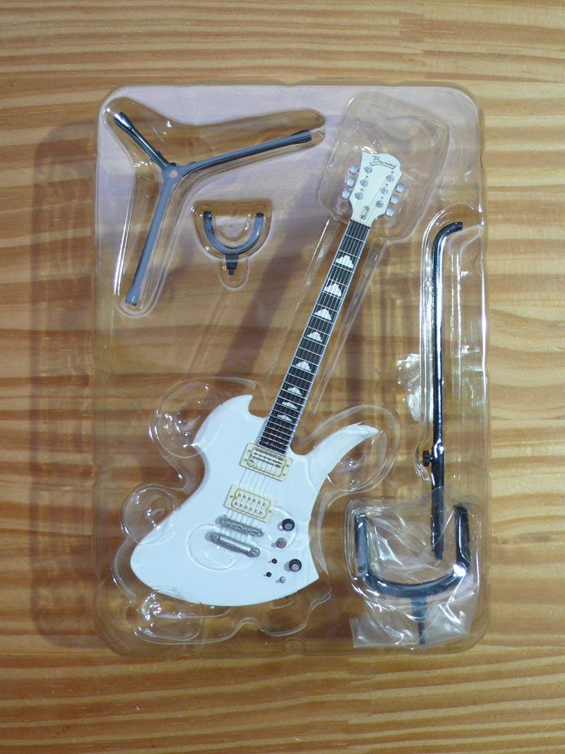 hide ギターコレクション Burny MG-SW スノーホワイト｜フィギュア