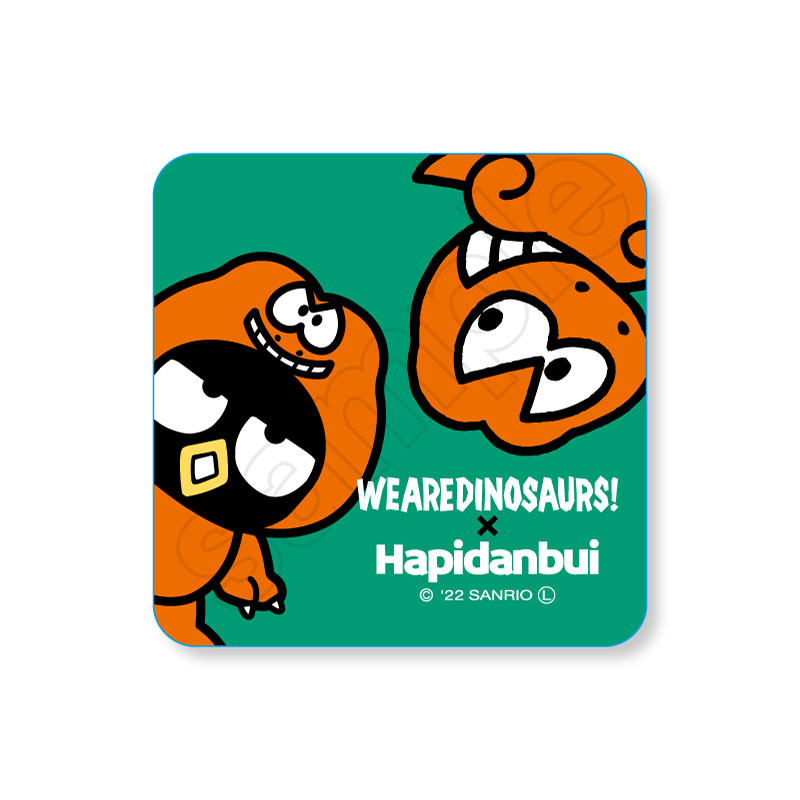 ウィアーダイナソアーズ×はぴだんぶい 缶バッジ｜むにゅぐるみパティオ