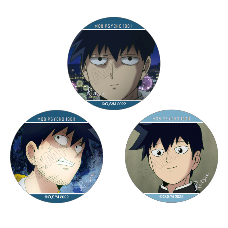 モブサイコ100 トレーディング缶バッジ 2期｜むにゅぐるみパティオ公式