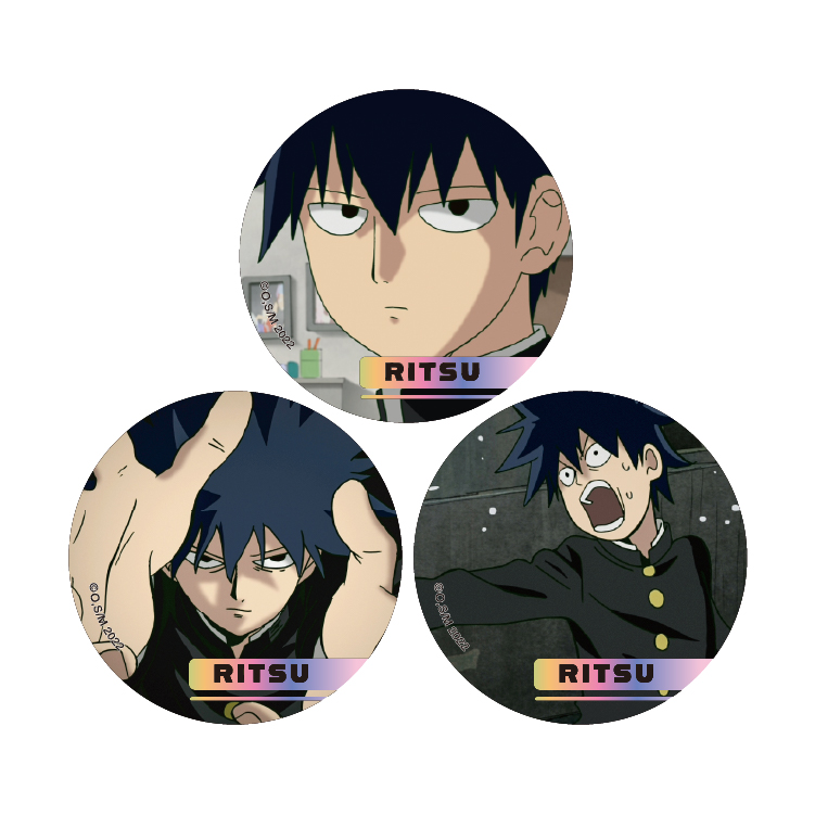 モブサイコ100 第2弾トレーディング缶バッジ1期｜むにゅぐるみパティオ