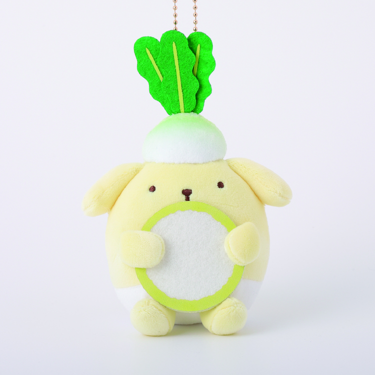 ポムポムプリン やさい むにゅぐるみマスコット｜むにゅぐるみパティオ