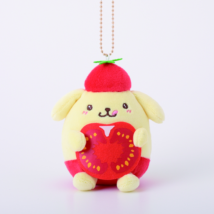 ポムポムプリン やさい むにゅぐるみマスコット｜むにゅぐるみパティオ