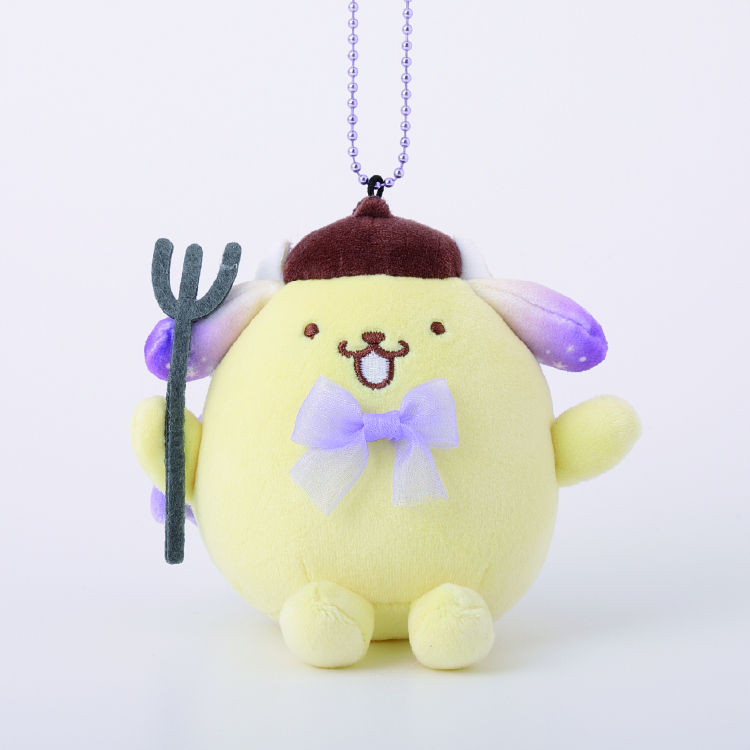 ポムポムプリン てんしとこあくま むにゅぐるみマスコット｜むにゅ