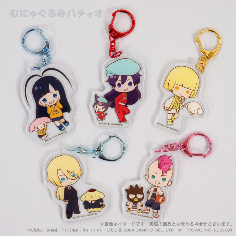 BLEACH×サンリオキャラクターズ アクリルキーホルダー｜むにゅぐるみ