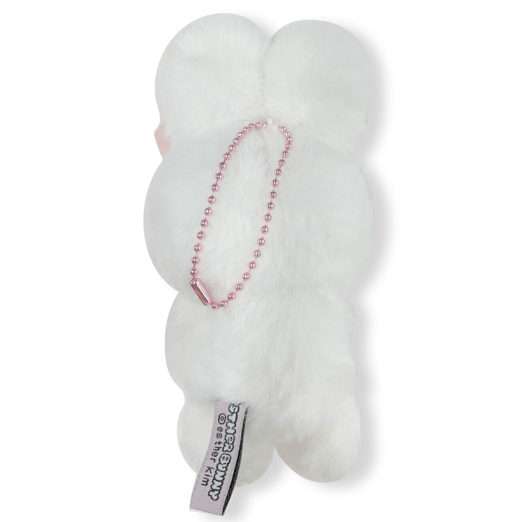 Esther Bunny いちごマスコット｜むにゅぐるみパティオ公式サイト