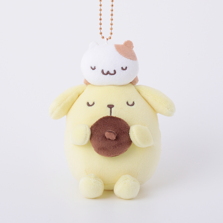 ポムポムプリンすやすやマスコット｜むにゅぐるみパティオ公式サイト