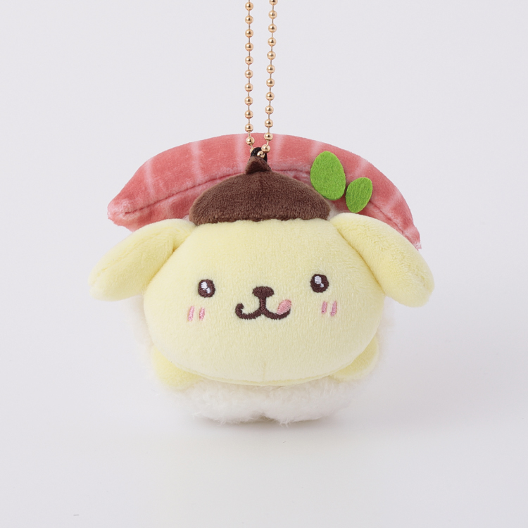 ポムポムプリン ポムポムおすしマスコット｜むにゅぐるみパティオ公式