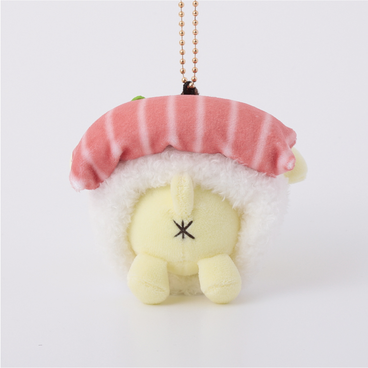 ポムポムプリン ポムポムおすしマスコット｜むにゅぐるみパティオ公式