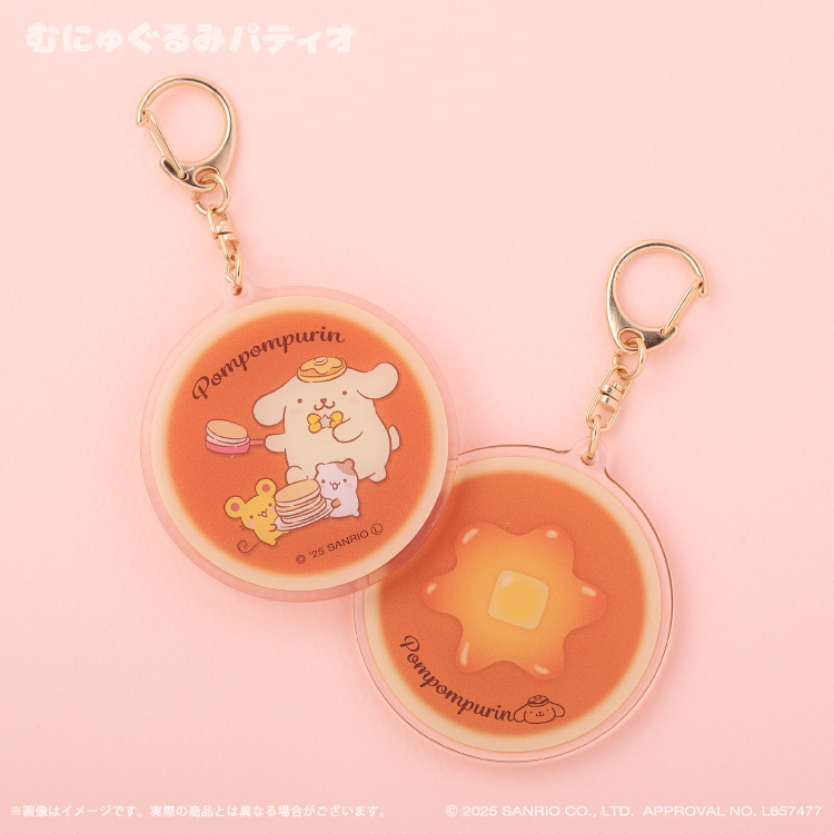 ポムポムプリン ハッピーシェアパンケーキとぅるるんアクリル