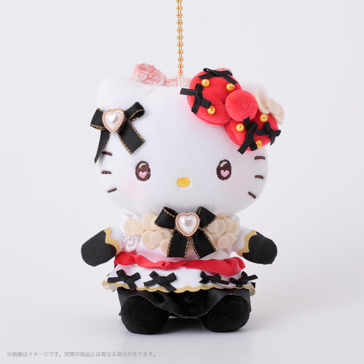 ハローキティ 50th むにゅぐるみマスコット いちご新聞｜むにゅぐるみ