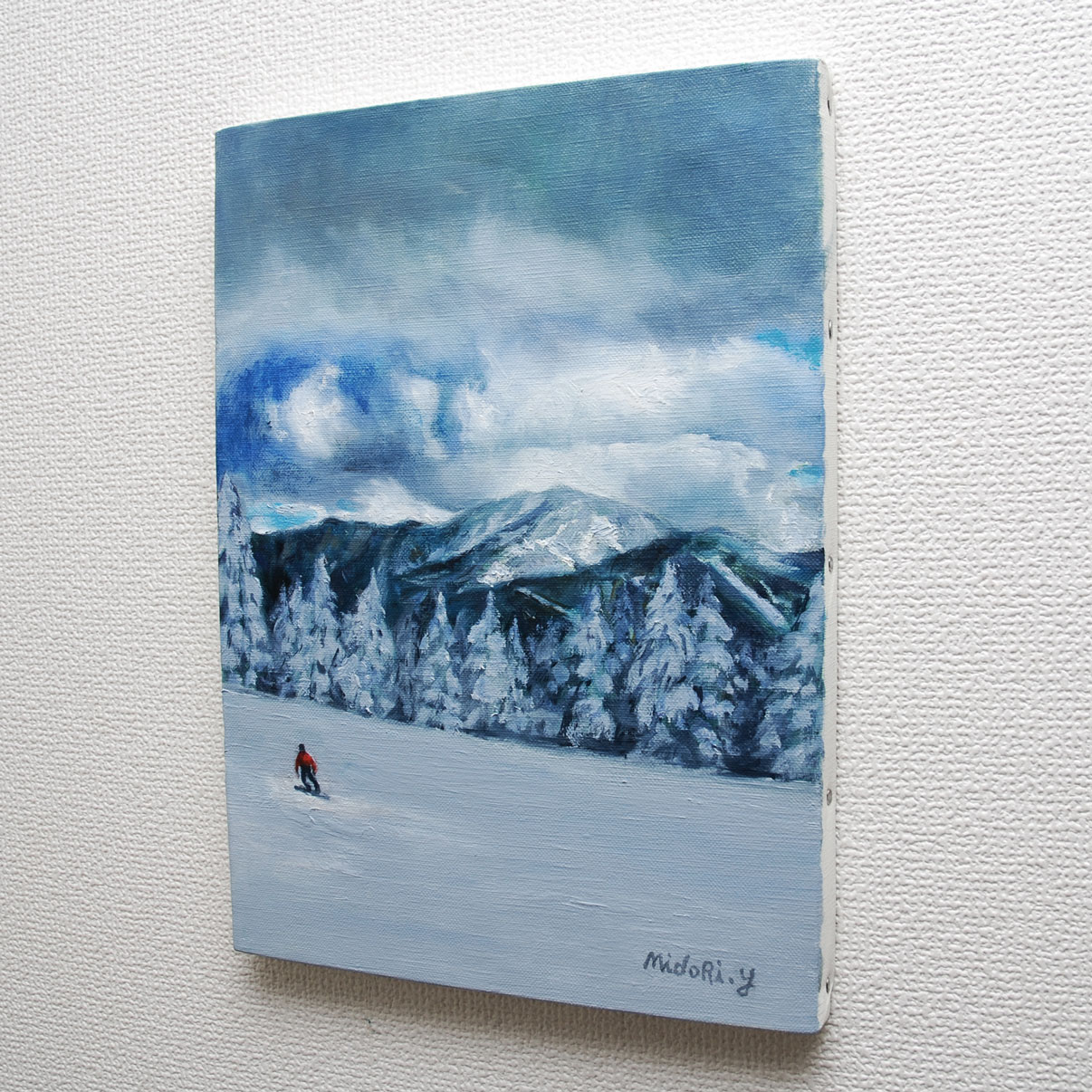 雪山（志賀高原スキー場） by 山口ミドリ - 絵画販売・購入・レンタル