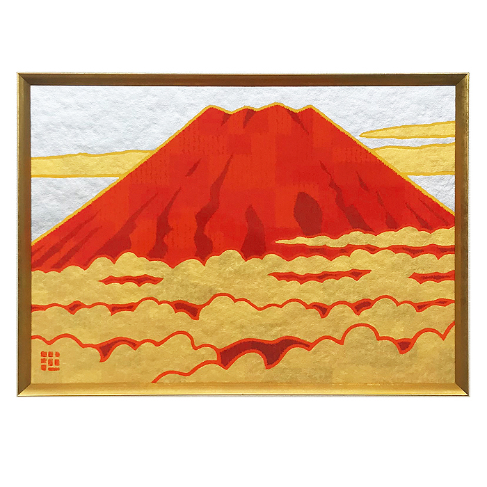 金雲赤富士 by 藤谷壮仁郎 (soujirou) - 絵画販売・購入・レンタル