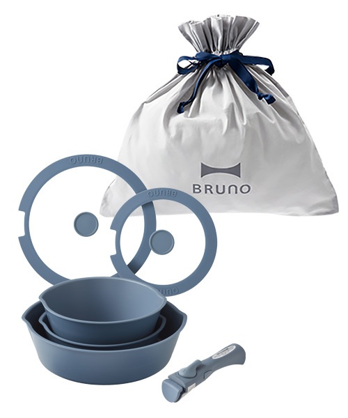 フライパン6点セット PBE+ギフトバッグ ピンクベージュの通販 | BRUNO