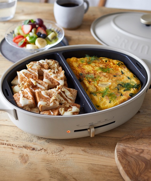 オーバルホットプレート用ハーフプレート の通販 | BRUNO online