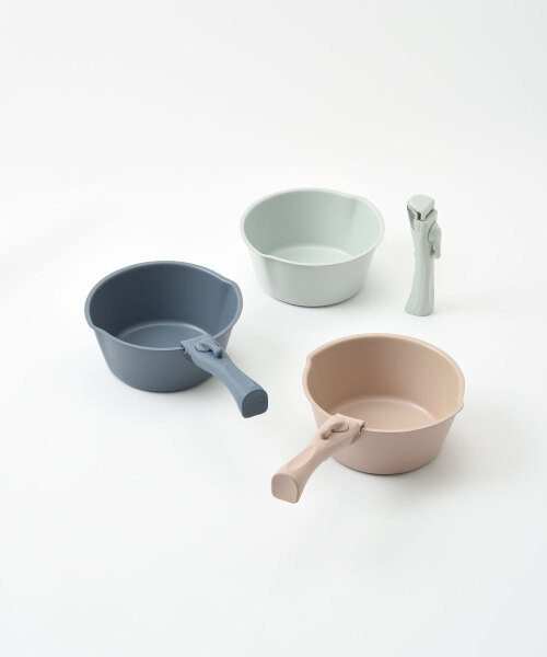 鍋 20cm 取っ手セット ピンクベージュの通販 | BRUNO online