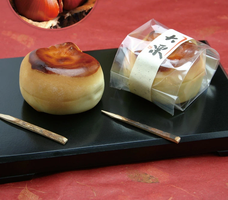 大栗 9個 ［栗饅頭/くりまんじゅう/おおぐり] - 菓匠あさだ