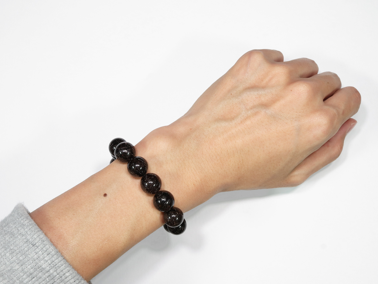 びっしりタイプ-ブラックルチルクォーツ ブレスレット特集 - ルチル