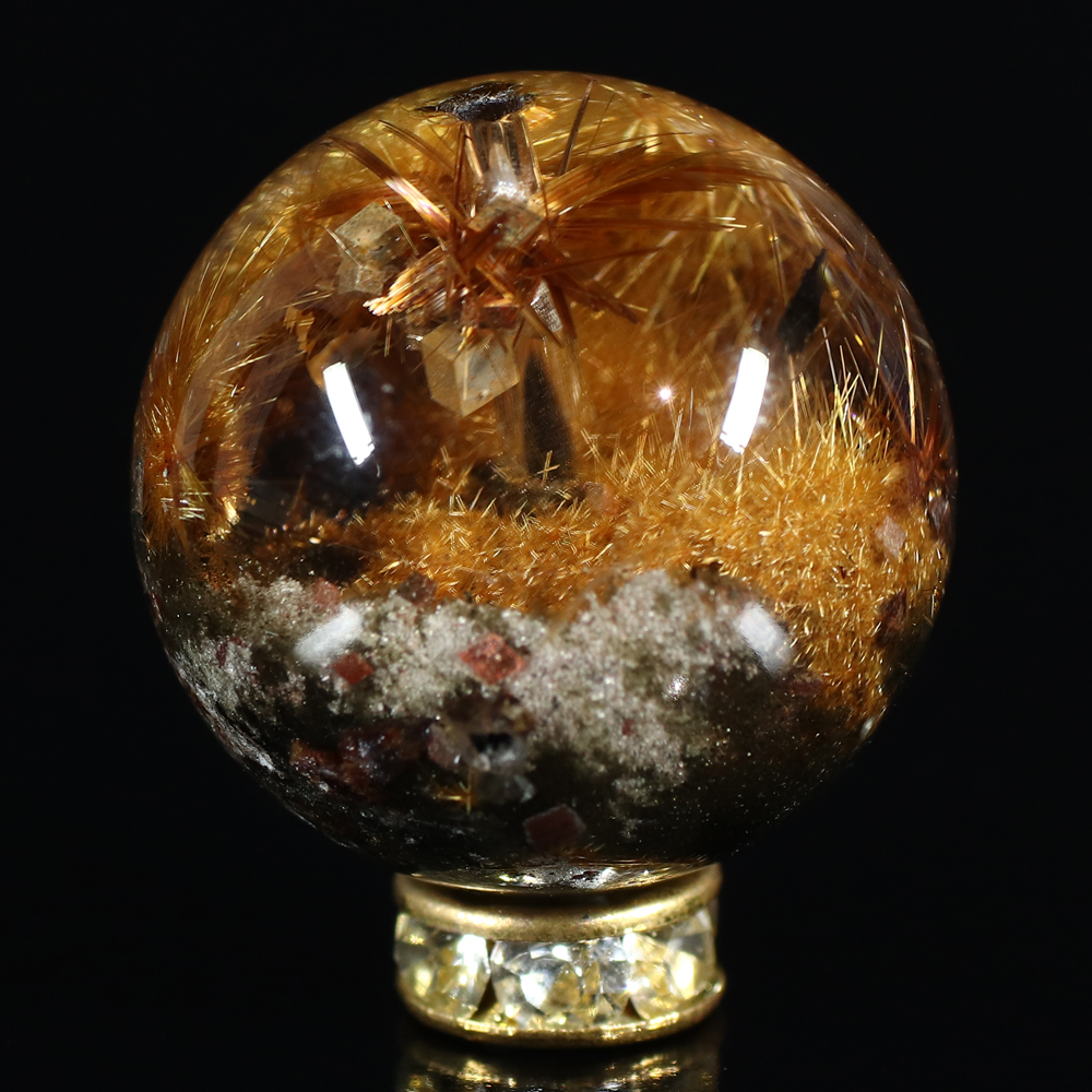 フラワールチルクォーツ - ルチルクォーツ専門店【フォーチュネイト