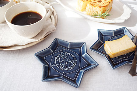 ア32 星座のお皿 おとめ座 - 益子焼の小さな窯元「よしざわ窯