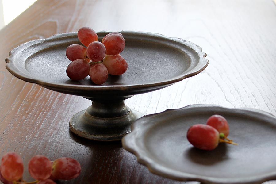 コンポート皿18cm 古谷製陶所｜生活普段議shop