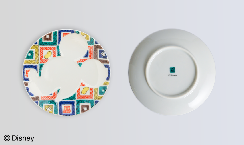 九谷焼/ディズニー ミッキーマウス/プレート