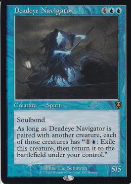 Foil】(492)□旧枠□《狙い澄ましの航海士/Deadeye Navigator