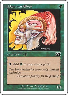 ラノワールのエルフ/Llanowar Elves》[6ED] 緑C | 日本最大級 MTG通販