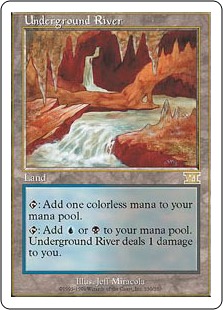 地底の大河/Underground River》[6ED] 土地R | 日本最大級 MTG通販