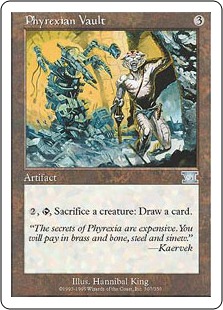 ファイレクシアの蔵/Phyrexian Vault》[6ED] 茶U | 日本最大級 MTG通販