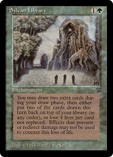 Foil】《森の知恵/Sylvan Library》[CMA] 緑R | 日本最大級 MTG通販