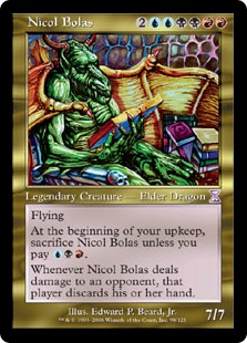 Foil】《ニコル・ボーラス/Nicol Bolas》[A25] 金R | 日本最大級 MTG